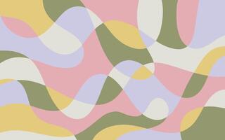 Color abstract background. Hand drawn lines art background for design. vector