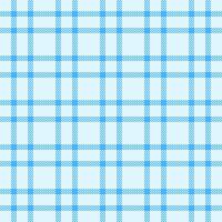 Minimal check pattern, various textile seamless fabric. Warm plaid tartan texture background in light and cyan colors. vector