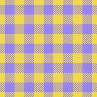 Structure textile texture tartan, up plaid pattern . International check fabric background seamless in yellow and indigo colors. vector