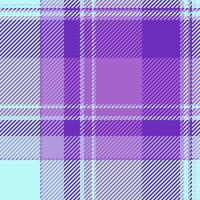 Magazine background check plaid, quilt seamless tartan . Pillow texture pattern fabric textile in violet and light colors. vector