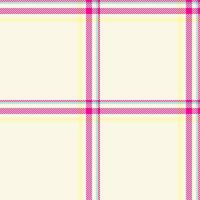 Conceptual textile fabric texture, scotland background plaid seamless. Checker tartan check pattern in old lace and bright colors. vector