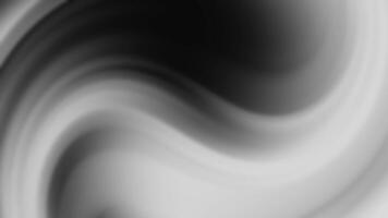 Grayscale abstract swirl. Spiral texture. Monochrome blurred gradient. Smooth motion. video