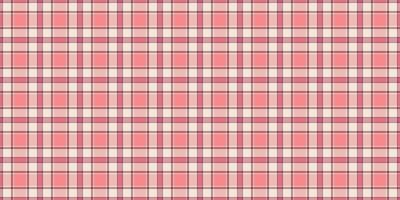 New york plaid background tartan, november pattern textile fabric. Artistic check seamless texture in red and antique white colors. vector