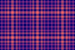 Geometric textile seamless , scottish tartan background texture. Scratched check pattern plaid fabric in blue and regimental colors. vector