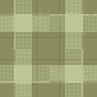 Identity texture check fabric, 1950s seamless background plaid. Relief textile pattern tartan in lime and pastel colors. vector
