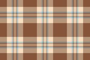 Refresh background tartan, arabic plaid pattern texture. Comfortable seamless fabric check textile in orange and light colors. vector