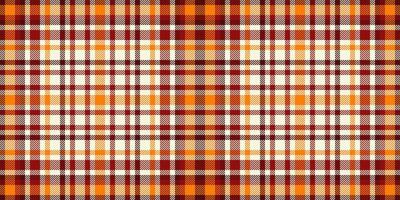 Content fabric textile texture, artistic tartan check pattern. Classic seamless background plaid in red and beige colors. vector
