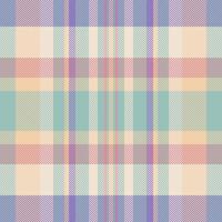 Tailor fabric background tartan, image check texture textile. Tracery seamless plaid pattern in pastel and light colors. vector