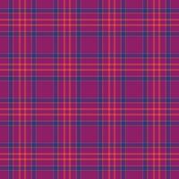 Rose background texture pattern, king plaid fabric . Manufacturing textile tartan check seamless in red and pink colors. vector
