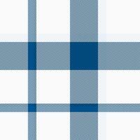 Calm textile seamless background, girly tartan plaid fabric. Scarf pattern check texture in white and cyan colors. vector