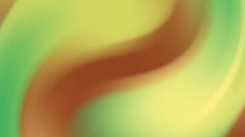 Swirling green, yellow, and brown gradient suitable for nature, relaxation, abstract concepts, background designs, print materials, and artistic projects. video