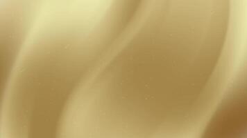 Gold background with subtle curves and tiny light specks. Elegant design suitable for luxury branding, festive events, or decorative elements. video