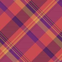 Herringbone pattern tartan , advertisement check seamless textile. Patterned texture fabric background plaid in red and purple colors. vector