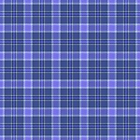 Deco pattern background textile, scratch plaid fabric texture. Picnic tartan seamless check in blue and indigo colors. vector