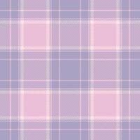 Plaid seamless pattern in pink. Check fabric texture. textile print. vector