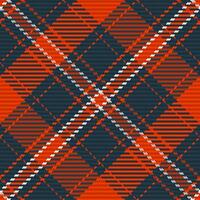 Seamless pattern of scottish tartan plaid. Repeatable background with check fabric texture. backdrop striped textile print. vector