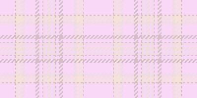 Textured texture check, workshop plaid background seamless. Floor pattern tartan textile fabric in light and white colors. vector