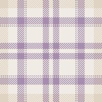 Pyjamas background texture, graceful pattern check tartan. Diamond fabric textile seamless plaid in white and pastel colors. vector