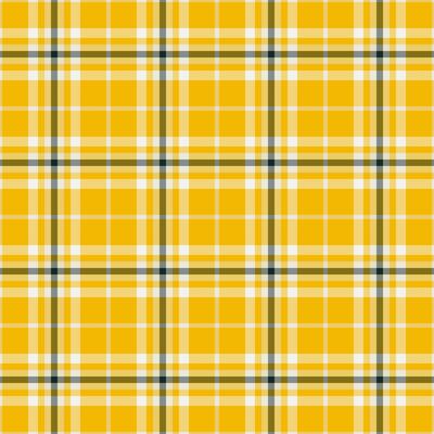 Cloth pattern background plaid, net check fabric. Installing textile tartan texture seamless in yellow and royal gold colors.