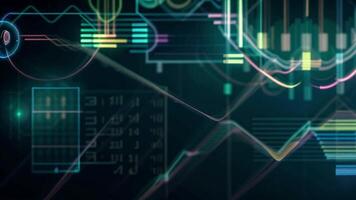 Futuristic Digital Interface Loop video