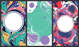 Abstract Marble Texture Background with Space for Text vector