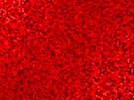 A striking hexagonal mosaic pattern in rich shades of red, creating an energetic and bold visual with a seamless gradient effect for a modern and vibrant design. vector