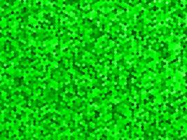 A striking hexagonal mosaic pattern in rich shades of green, creating an energetic and bold visual with a seamless gradient effect for a modern and vibrant design. vector