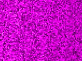 A vibrant hexagonal mosaic pattern in various shades of pink and purple, creating a playful and energetic visual with a seamless gradient effect for a bold and modern look. vector