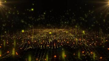 Particle Field Background 02. video