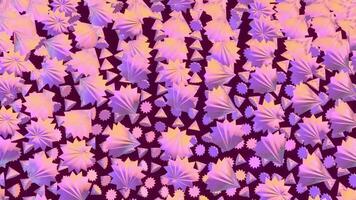Fantastic Rotating Abstract 3D Geometric Pyramids. video