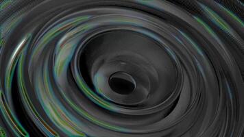 Circular Abstraction With A 3 D Element 02. video