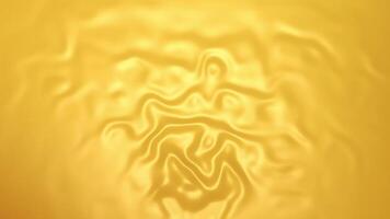 Gold liquid background animation, Abstract waving golden fluid is suitable for texture, motion design backdrop, and luxury footage. video