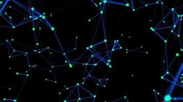 Particle Plexus Background. video