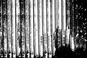 Grungy Vertical Striped Abstract Black and White Texture for Creative Design Projects vector
