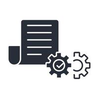 Content creation icon. .Editable stroke.linear style sign for use web design,logo.Symbol illustration. vector