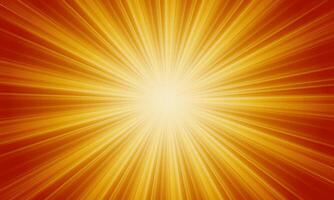 light yellow burst pattern bright background. Radial soft rays. shiny sunburst. vector
