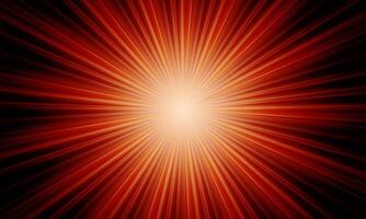light red burst pattern bright background. sunburst on dark. vector