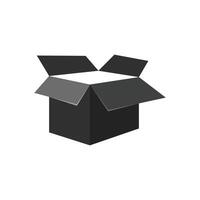 Open box on a white background vector