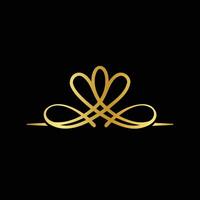 King logo template design vector