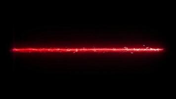 Magic cast a spell.particle red power fighting effect video