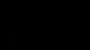 Snowfall animation transparent background with alpha channel video