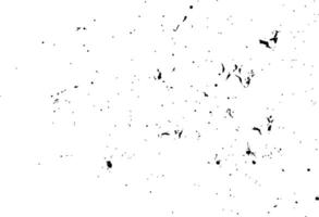 Black paint or ink splatter pattern. Grunge texture rough strokes for design elements isolated on white vector