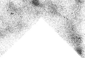 Rough grunge texture with triangular empty spaces. Flakes, cracks, scratches vector