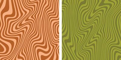 textured with waves. Psychedelic Swirl Geometric Lines, Abstract Cycle Ripple Design vector