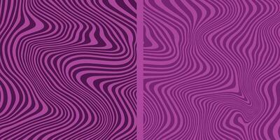Texture with waves. Geometric Swirl Psychedelic Lines, Abstract Circle Ripple Design vector