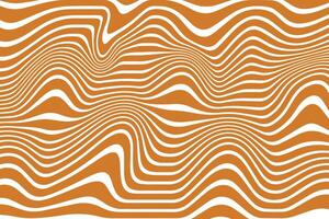 Wavy Seamless Pattern with Flowing Salted Caramel vector