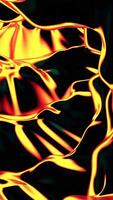 A vibrant abstract background with captivating flames and flowing textures that inspire imagination. Design video