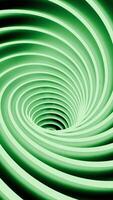A Stunning and Dynamic Green Spiral Background Accompanied by an EyeCatching Vibrant Neon Effect. Design video