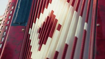 Color And Design Pattern Of The Accordion video