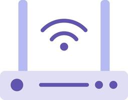 Color Router WiFi Icon vector